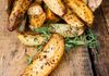 Garlic Potato Wedges