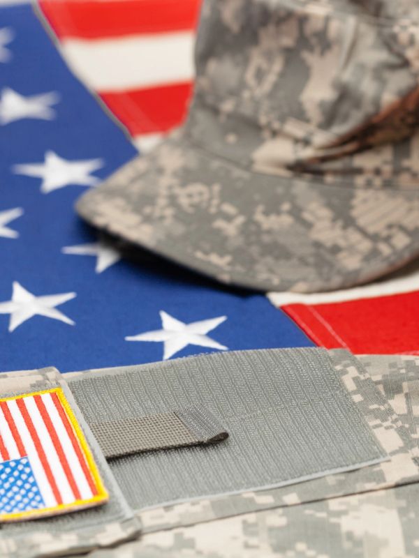 A veteran  uniform symbolizing the clients helped by The Law Office of John M. Williams, LLC, Cincin