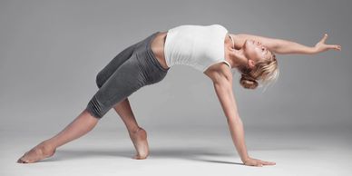 Set Asanas, Power Yoga Poses, Dynamic Muscle Exercises, Stock