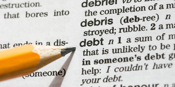 Definition of debt.