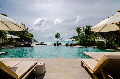 Luxury resort in the Caribbean