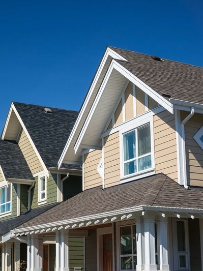 Roof replacement on townhouse in York County by roofing company, Keystone Advanced Remodeling