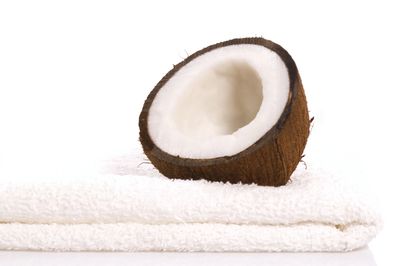 Start by cleansing with Pure Organic Coconut Oil.