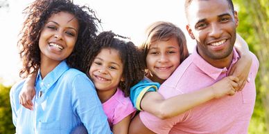 group of people smiling