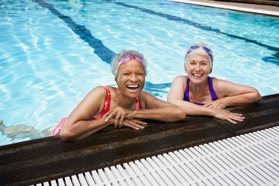 Active 55+ community swimming pool