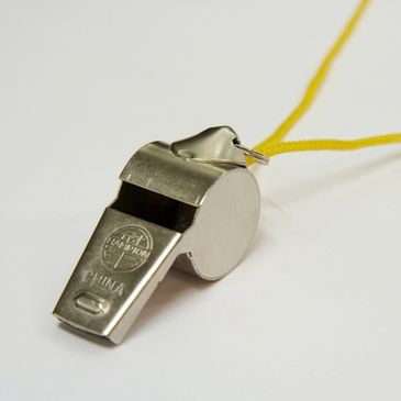 a picture of a coaching whistle