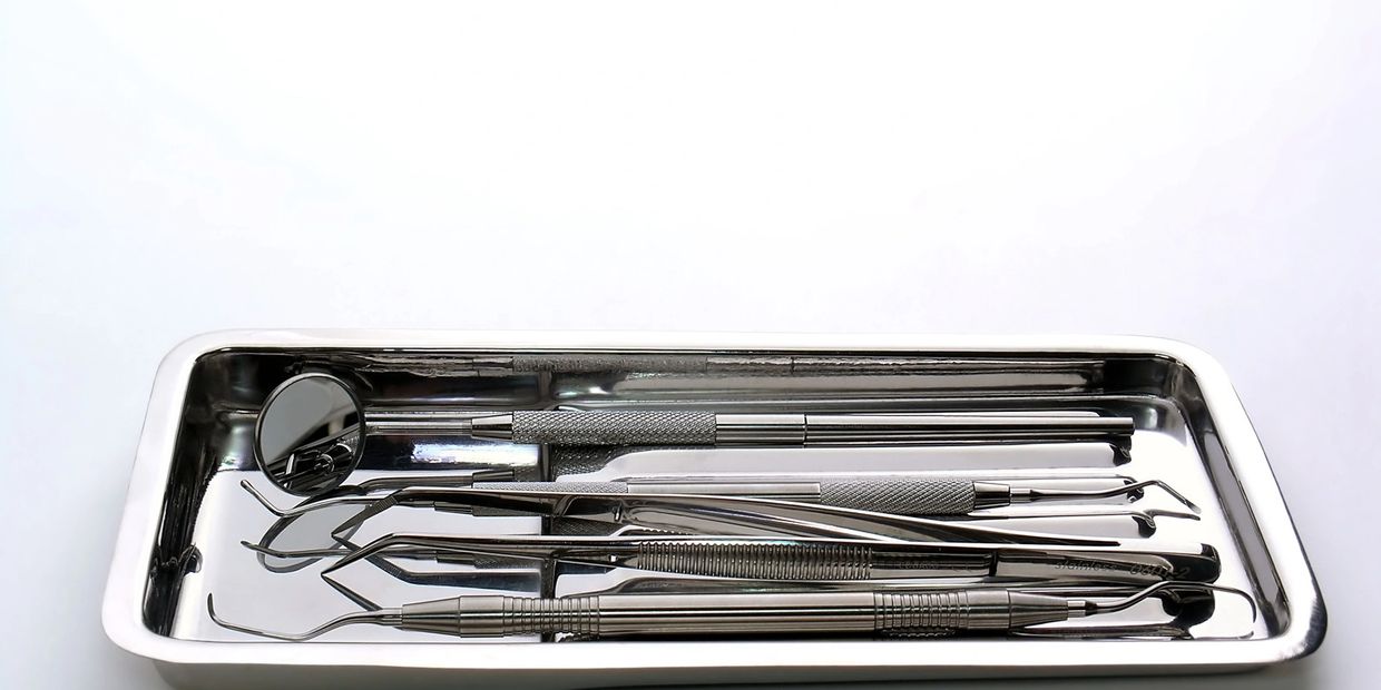 Dental instruments used for routine dental procedures