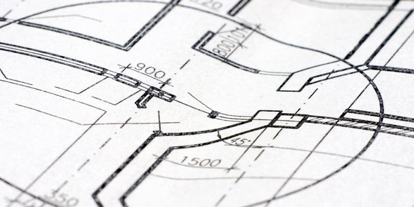 Architect plan drawing