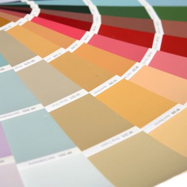 Color chart, professional painting color options Menifee 