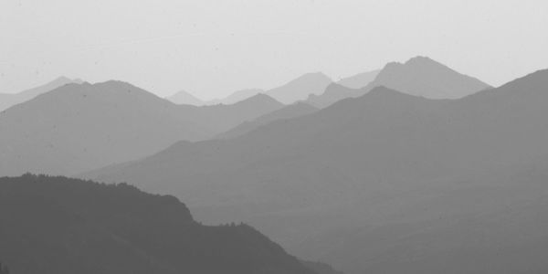 Ominous Background Mountains