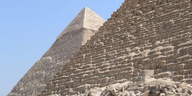 Pirámides de Keops y Kefren