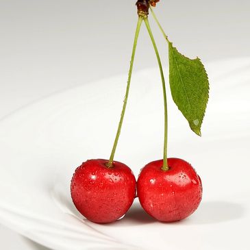 fresh cherries