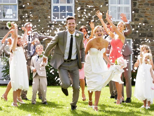 wedding confetti picture