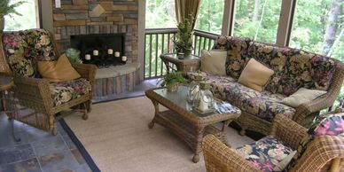 Screened in Porch over Existing Deck