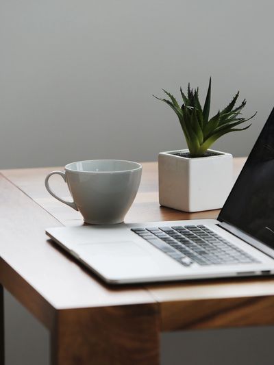 Coffee and Laptop