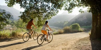 Mountain biking