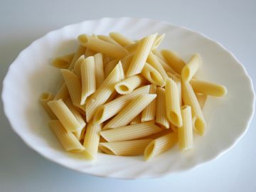 homemade PENNE pasta