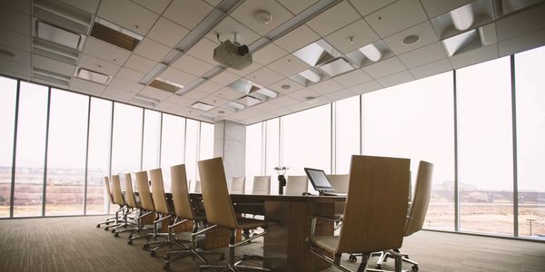 Image of a beautiful empty meeting room