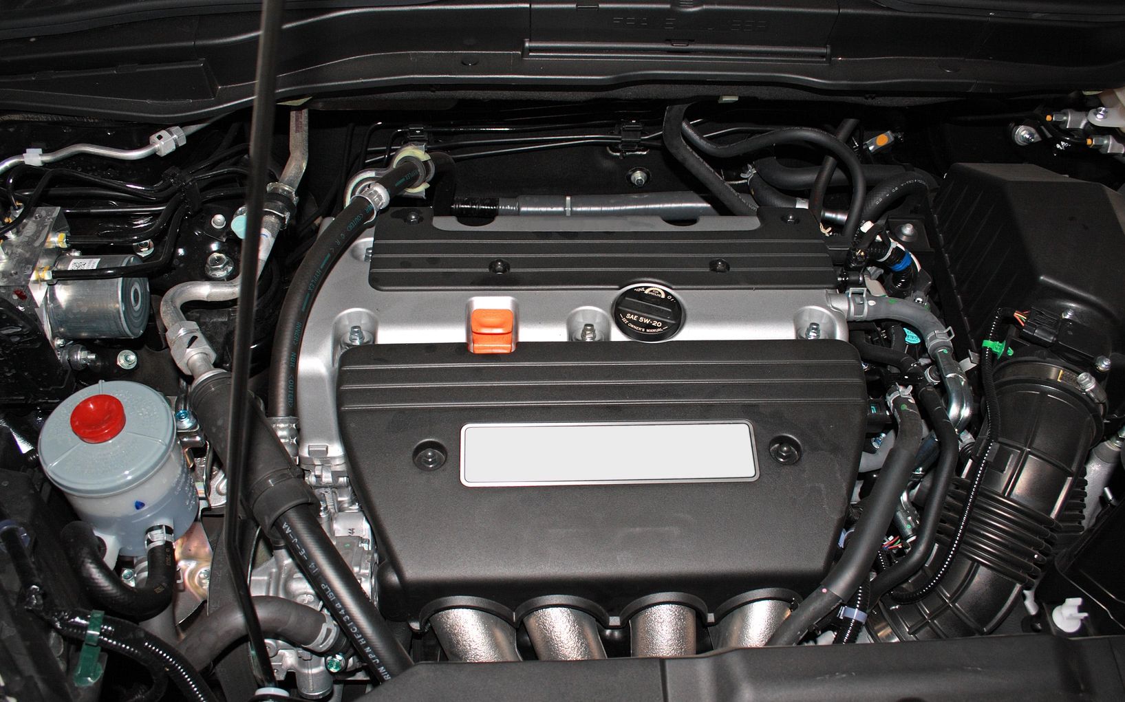 engine bay detail