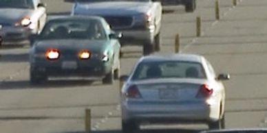 Traffic on a bridge.