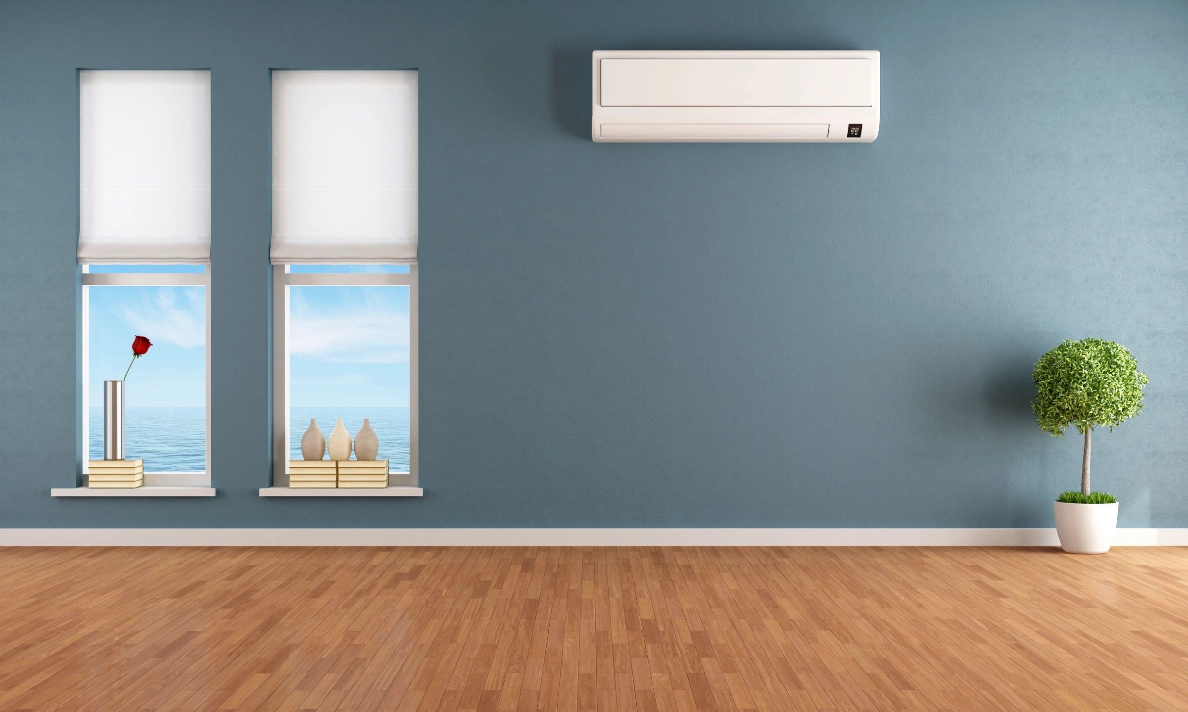 A TPAC HVAC unit inside a high rise condo in downtown Austin, Texas. 