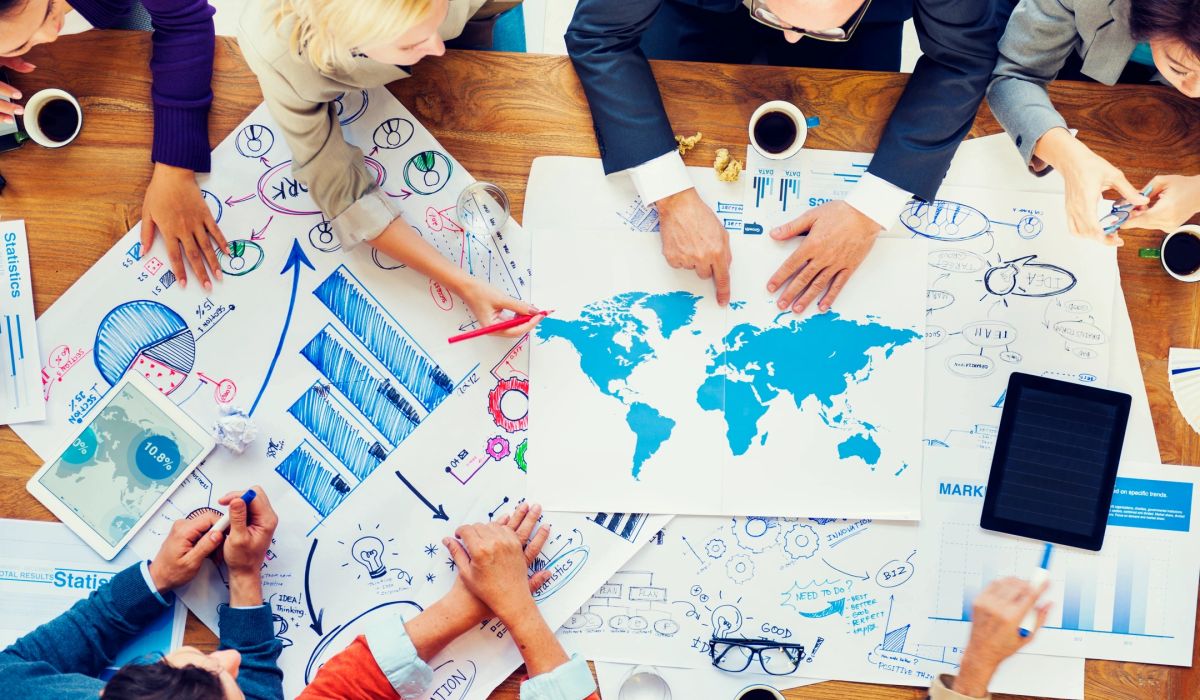 Business owners succeeding together