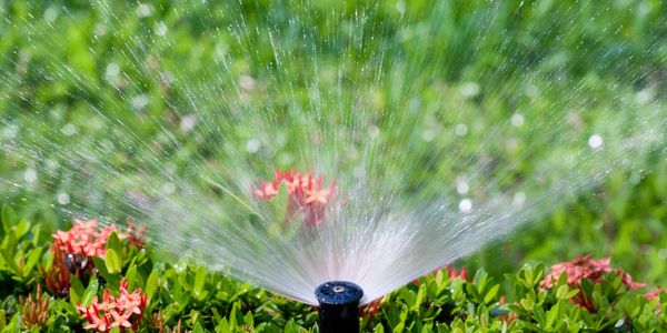 Landscape irrigation in Tulsa, OK