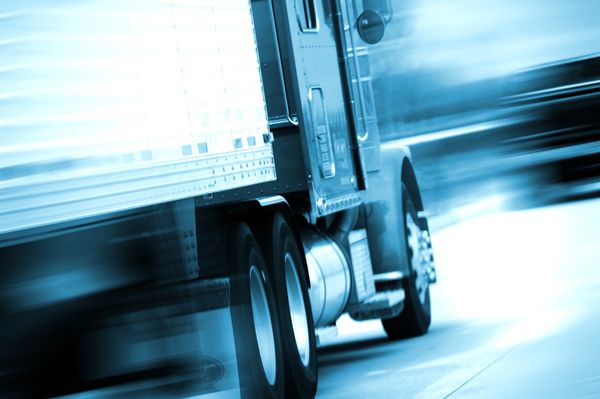 Trucks with a Blurry Background and just registered with the UCR. Unified Carrier Registration