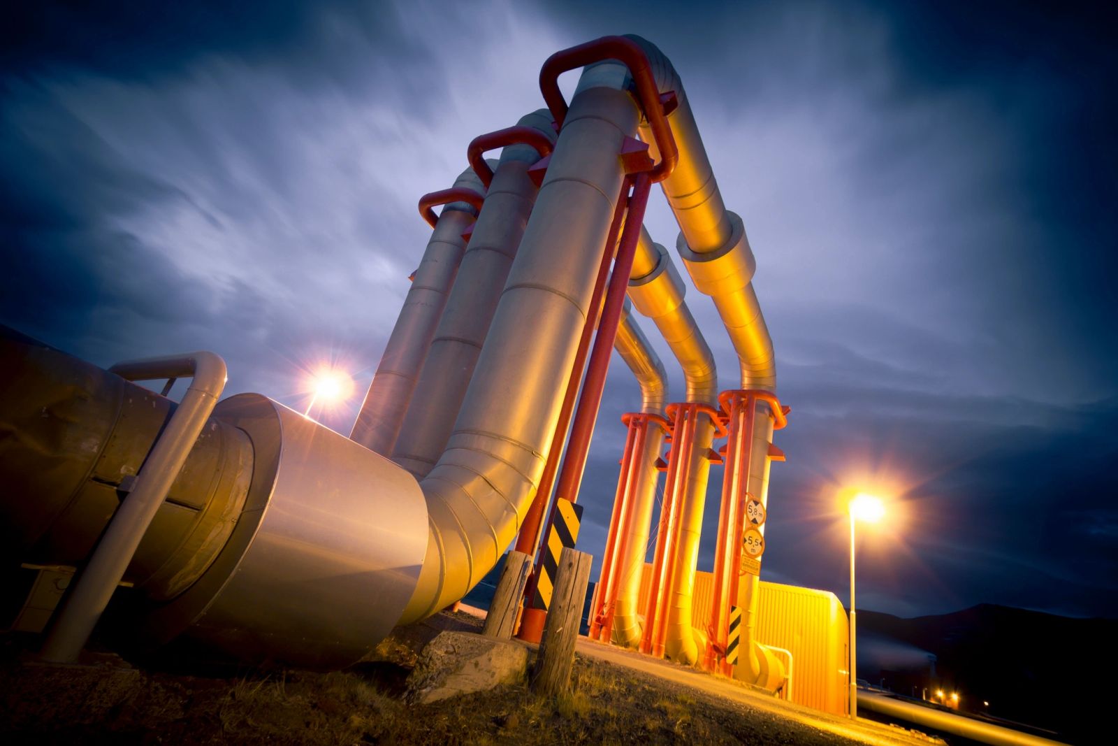 Golden refined oil flow
