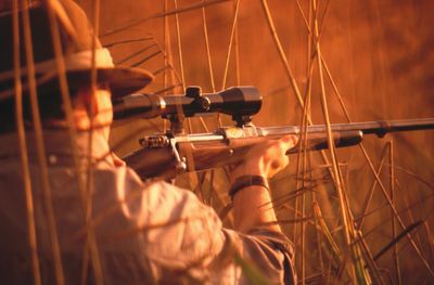 A Hunter in the Bush.