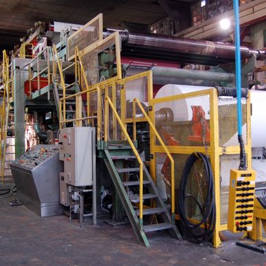 Factory machinery requires maintenance and breakdown service
