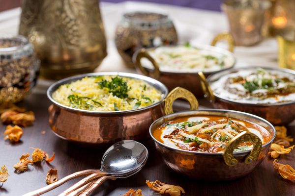 Delightful Indian  curry's 