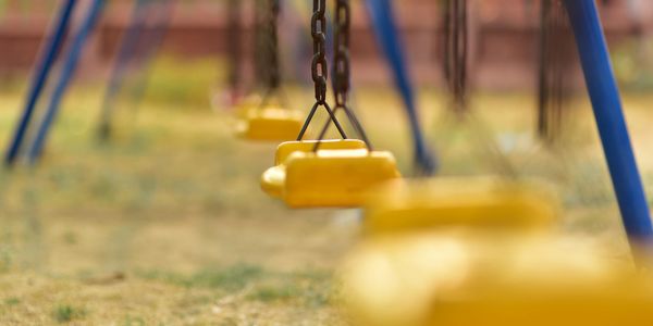 Playground equipment, swings