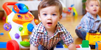 Toddlers in our child care