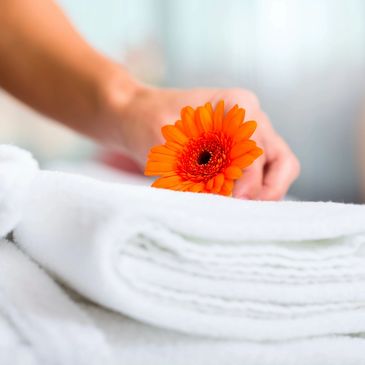 In-Suite Laundry and Cleaning Service - Enjoy the convenience of in-suite laundry facilities. 