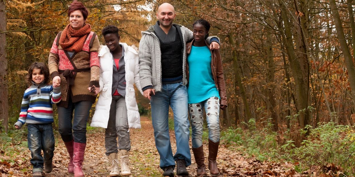 Group of people working together