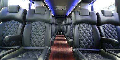 sprinter van, limo, limousine, transportation, disinfect, sanitize, clean, taxi, school bus