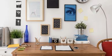 Walls and Spaces Home office upgrade