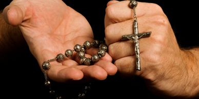 Rosary at St. Augustine's in North Little Rock