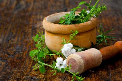 Mortar and pestle