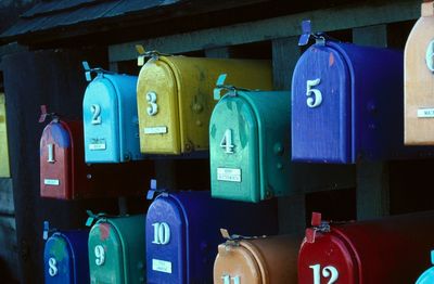 letter box postage information