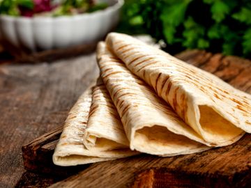 Our GF tacos are simply a corn tortilla instead of wheat, by request.