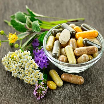 herbs, flowers, and supplements
