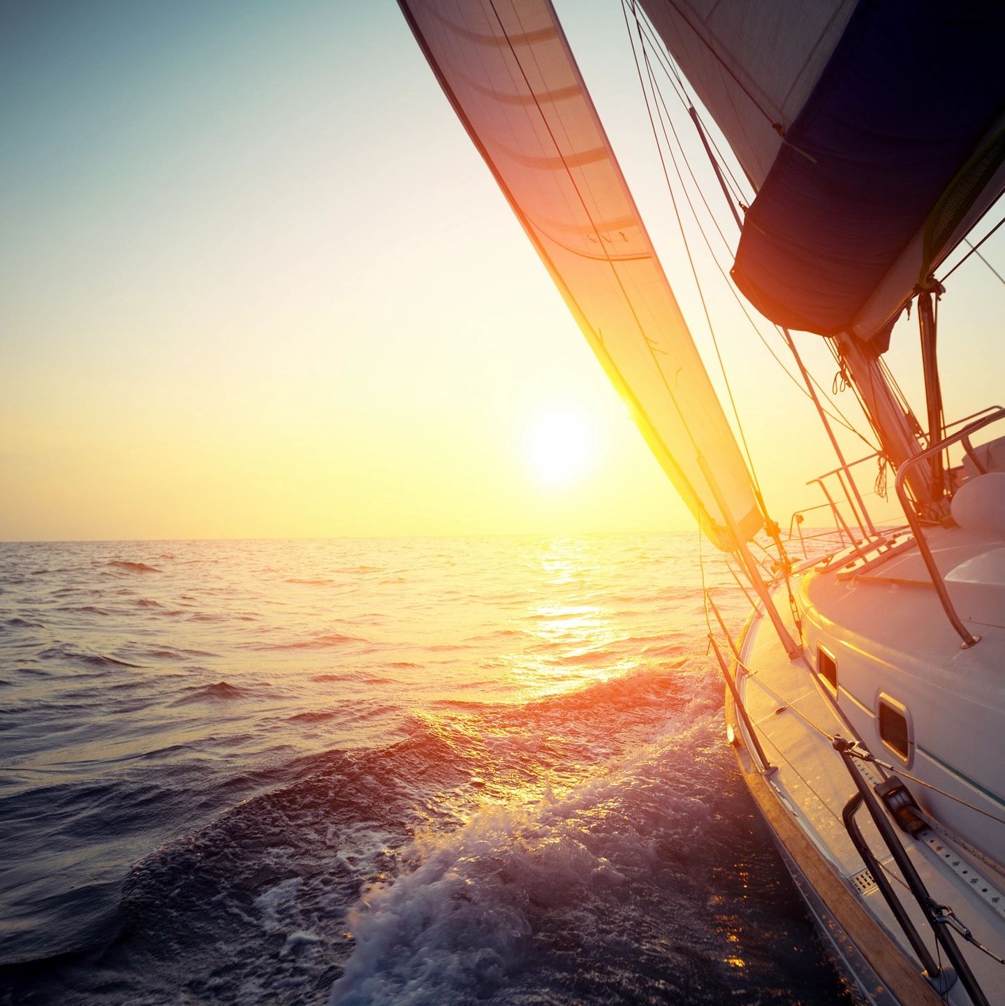 sunset sail
