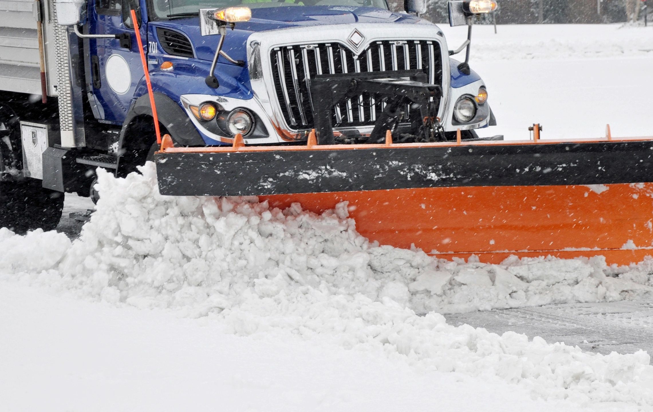 Snow removal in Madison, WI
