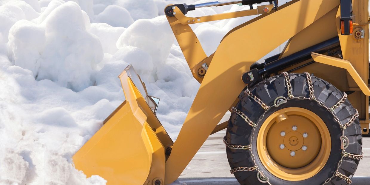 ATV Front End Loader for Snow Removal