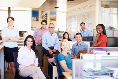 Happy Staff With Chiro Visits