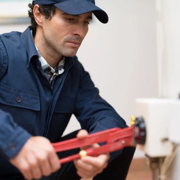 A Plumber Working
