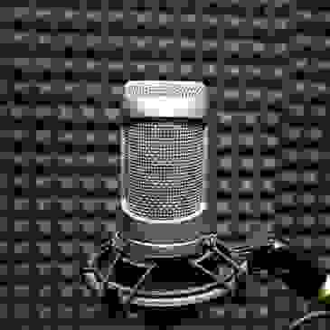 Studio Microphone Sound Booth
