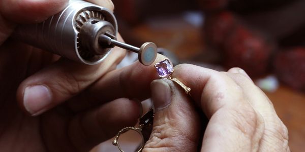 Jeweler Performing Repairs 